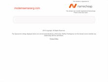 Tablet Screenshot of modemsemarang.com